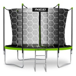Батут Neo-Sport з внутрішньою 10 футів 312 см, чорно-зелений, код: NS-10W231-IN