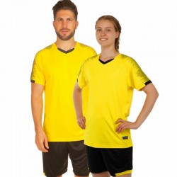Футбольна форма PlayGame Lingo XL, ріст 170-175, жовтий-чорний, код: LD-5023_XLYBK