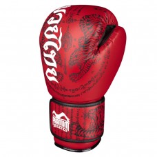 Боксерські рукавиці Phantom Muay Thai Red 10 унцій, код: PHBG2505-10 Боксерські рукавиці Phantom Muay Thai Red 10 унцій, код: PHBG2505-10