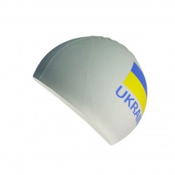 Шапочка для плавання SNS FL-white Прапор, біла, код: 12656-SNS