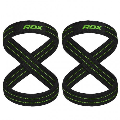 Силові ремені RDX Gym Lifting 8 Figure Straps S, Army Green, код: WAC-W8AGN-S