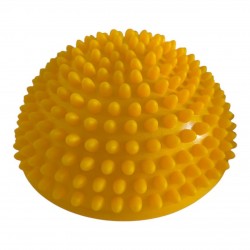 Масажна півсфера SNS «Їжачок» YJ-D2-yellow d=150мм, жовтий, код: 12580-SNS