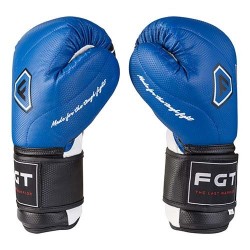 Боксерські рукавички FGT Cristal, 10oz, синій, код: FT-2815/102-WS