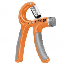 Еспандер кистьовий Power System Hand Grip з регульованим навантаженням 10-40 кг, помаранчевий, код: PS-4021_Orange