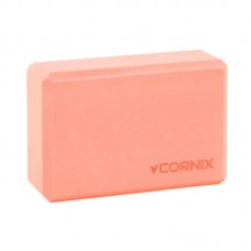 Блок для йоги Cornix EVA 228x152x76 мм, помаранчевий, код: XR-0104