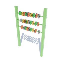 Інтерактивна панель Miros "Рахівниця" 1700х490х800 мм, код: DIO956.1