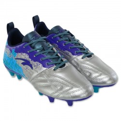 Бутси футбольні Maraton розмір 39, срібний-фіолетовий-блакитний, код: 220820-1_39BL