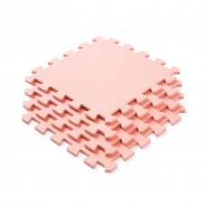 Дитячий килимок-пазл WCG 300х300х10мм, 10 частин, персиковий, код: EVA 30х30х1P10-IF