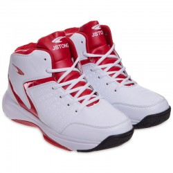 Кросівки для баскетболу Jdan розмір 44 (28см), білий-червоний, код: OB-127-3_44WR