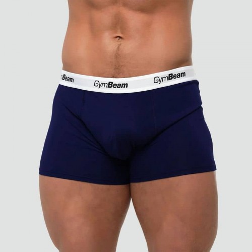 Чоловічі боксери GymBeam Essentials Navy L, темно-синій, код: 120154-GB