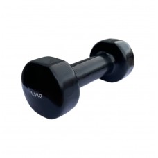 Гантель для фітнесу з вініловим покриттям Generation Fintess FF51D3B-1.5kg, 1х1,5 кг, чорний, код: 523433-AX Гантель для фітнесу з вініловим покриттям Generation Fintess FF51D3B-1.5kg, 1х1,5 кг, чорний, код: 523433-AX