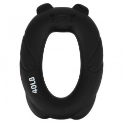 Еспандер кистьовий кільце Jello Pig, навантаження 40LB, чорний, код: FI-0705_BK Еспандер кистьовий кільце Jello Pig, навантаження 40LB, чорний, код: FI-0705_BK