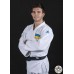 Кімоно Adidas Champion II Olympic IJF Slim Fit, розмір 160, білий, код: 15591-840