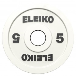 Диск олімпійський обгумований Eleiko IWF RC 5 кг, біоий, код: 124-0050R-IA
