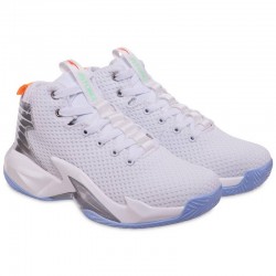 Кросівки для баскетболу Jdan розмір 40 (25см), білий-сірий, код: OB936-1_40WGR Кросівки для баскетболу Jdan розмір 40 (25см), білий-сірий, код: OB936-1_40WGR