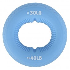 Еспандер кистьовий кільце з подвійним навантаженням Jello, навантаження 30LB-40LB, блакитний, код: FI-0651_N Еспандер кистьовий кільце з подвійним навантаженням Jello, навантаження 30LB-40LB, блакитний, код: FI-0651_N