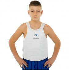 Захист корпусу (жилет) для карате Araza S (6-7 років), білий, код: BO-1531_S
