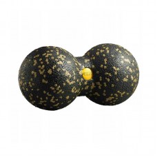 Масажний м"яч подвійний 4Fizjo EPP DuoBall 08 Black/Gold, код: P-5907739314802