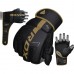 Рукавиці для ММА RDX F6 Kara Matte XL, чорний-золотий, код: GGR-F6MGL-XL