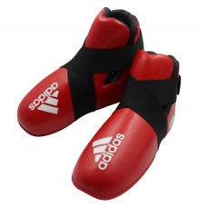 Захист стопи Adidas Super Safety Kicks з ліцензією Wako, розмір XXS, червоний, код: 15662-951