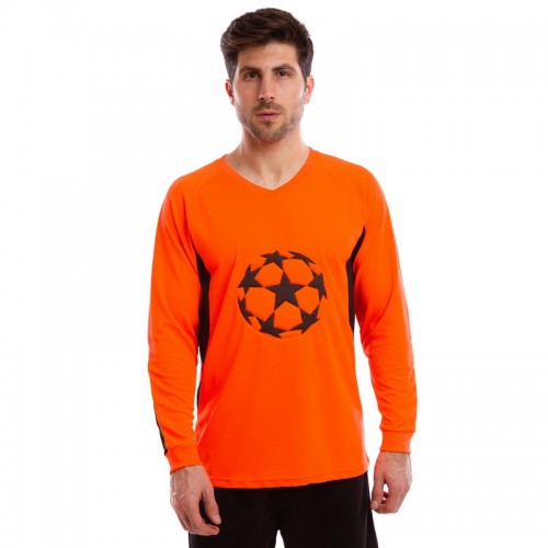 Светр для футбольного воротаря PlayGame L (48-50), зріст 160-170, помаранчевий, код: CO-026S_LOR