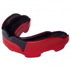 Капа боксерська одностороння Venum Predator в футлярі, чорний-червоний, код: HK-VN2046_R