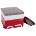 Бокс м"який пліометричний набір Zelart Plyo Boxes 90х75х30/45/60см 3шт, код: FI-3635-S52