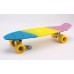 Скейтборд пластиковий PLAYBABY Penny Rubber Soft Fish 22in, код: SK-412-8