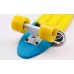 Скейтборд пластиковий PLAYBABY Penny Rubber Soft Fish 22in, код: SK-412-8