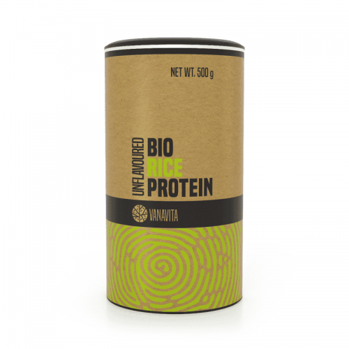 BIO рисовий протеїн VanaVita 500 г, без смакових добавок, код: 8586022214554