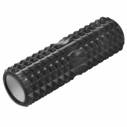 Масажний валик Spine SNS EVAYY4-45 45 см, чорний, код: 11094-SNS