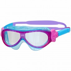 Окуляри для плавання дитячі Zoggs Phantom Kids Mask фіолетово-блакитні, код: 2000000000039