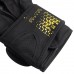 Боксерські рукавиці PowerPlay Matt Challenger 12 унцій, чорний-жовтий, код: PP_3086_12oz_Bl/Yellow