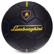 М"яч футбольний PlayGame Lamborghini №5 PU, чорний, код: FB-0415-S52