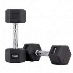 Гантель шестигранна Thunder 5 кг, код: HEXAGONAL-DUMBBELLS-5KG-IN