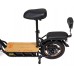 Електросамокат Kugoon Kirin C1 Pro NEW 2024 (500 Вт; 26 А*год; 48 В), колеса 14", чорний, код: Kk-C1-26AH-pro-new