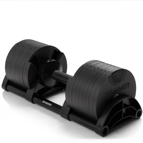 Селекторна гантеля Hammer SmartLock 32 кг, код: 17359-S25 Селекторна гантеля Hammer SmartLock 32 кг, код: 17359-S25