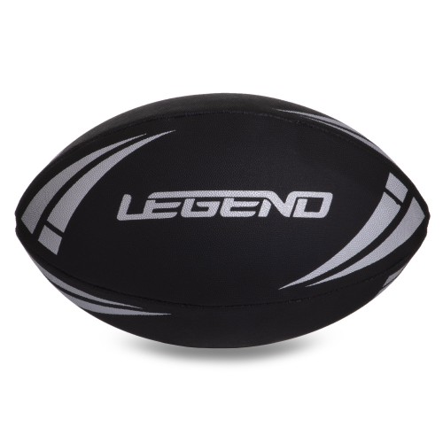 М"яч для регбі Legend №3 PVC білий-салатовий, код: R-3293-S52