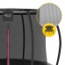 Батут із внутрішньою сіткою 4Fizjo Pro 8FT 252 см Black/Pink, код: P-5907739314550