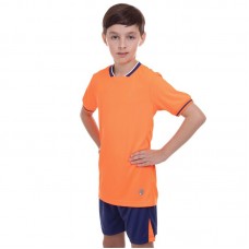 Форма футбольная подростковая PlayGame размер 24, рост 120, оранжевый, код: CO-1905B_24OR-S52