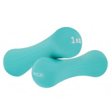 Гантелі вінілові 4FIZJO 8-shape 2 x 1 кг, блакитний, код: P-5907739312006 Гантелі вінілові 4FIZJO 8-shape 2 x 1 кг, блакитний, код: P-5907739312006