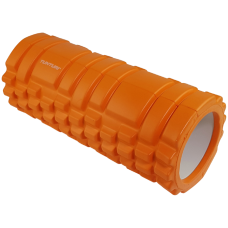 Валик для йоги Tunturi Yoga Grid Foam Roller 33 cm (помаранчевий), код: 14TUSBC001-S25