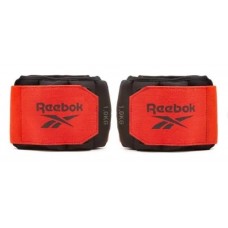 Обважнювачі щиколотки Reebok Flexlock Ankle Weights 1 кг, чорний-червоний, код: 885652017251