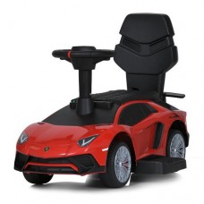 Дитячий електромобіль-толокар Bambi Lamborghini M 5777EBL-3 червоний, код: 6903317634538