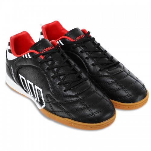 Взуття для футзалу Restime розмір 40 (25,5 см), чорний-білий, код: DWB23655-1_40BKW