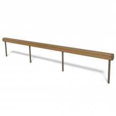 Колода дерев"яна InterAtletika 3084х100х300 мм, код: SE701-SM