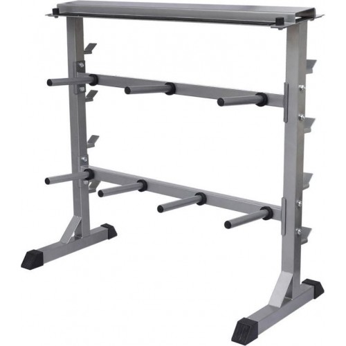 Стійка для гантелей і штанг vidaXL, код: M-6574948-IN