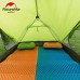 Килимок складний IXPE Naturehike NH19QD008, алюмінієва плівка, 1850x560х18 мм, оливковий зелений, код: 6927595794388-AM