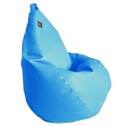 Крісло груша Tia-Sport, шкірозамінник, L-1200х900 мм, блакитний, код: sm-0054-3-20