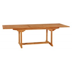 Тиковий стіл розкладний Time Eco TE-180T прямокутний, код: 4000810134267-TE